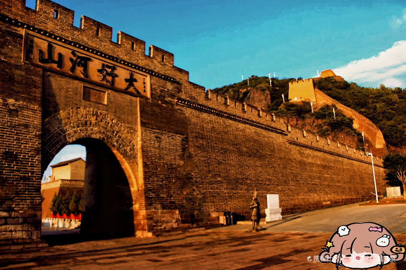 张家口暖阳下的时光漫步